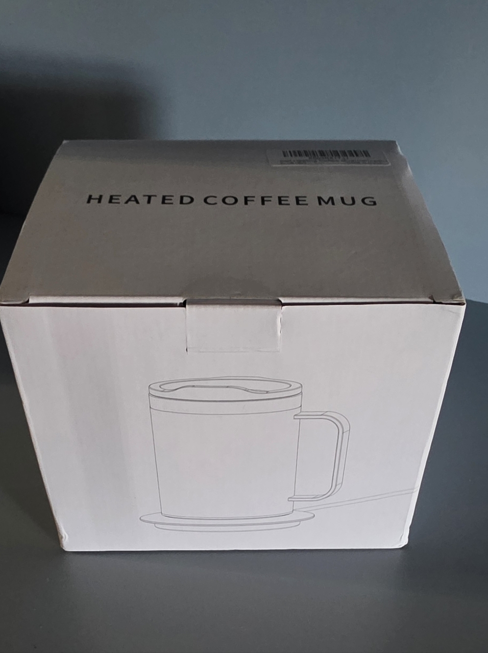 Heated Coffee Mug - White Box Packaging